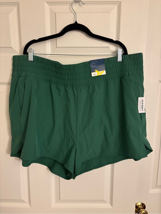 Old Navy Pants - Old Navy Women’s Forest Green Athletic Shorts (XXL) New